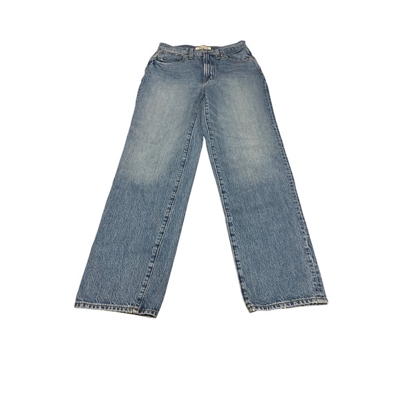 Madewell Denim - Madewell The Perfect Vintage Straight Jean Medium Wash‎ High Rise Denim 24 I01